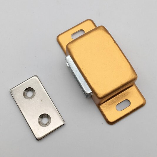 Side door suction MGCE1 HFU04 aluminum alloy HFU05 stainless steel surface super - strong door cabinet magnetic absorption