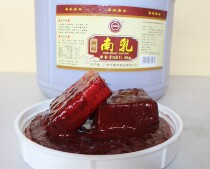 Rufeng Yue Pai Food Yihe South MILK Dingfang South MILK Large pieces of South milk Red fermented bean curd Zhejiang Shao South MILK 6KG can