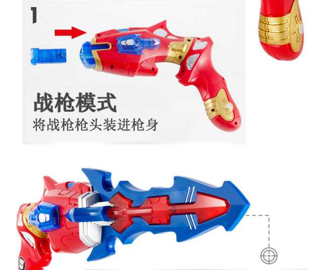 Trẻ em điện đồ chơi súng âm thanh và ánh sáng âm nhạc nhỏ bé trai bé đạn sốc điện súng máy súng lục đồ chơi cho bé 1 tuổi