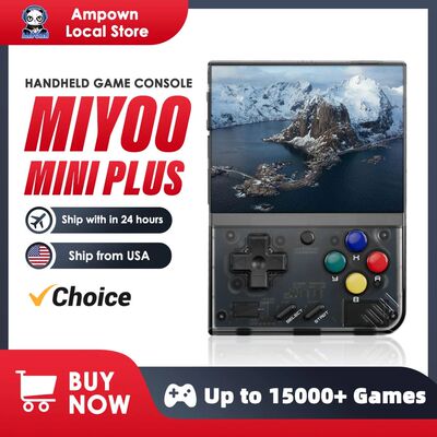 Портативная портативная игровая консоль MIYOO Mini Plus V2 Mini в стиле ретро