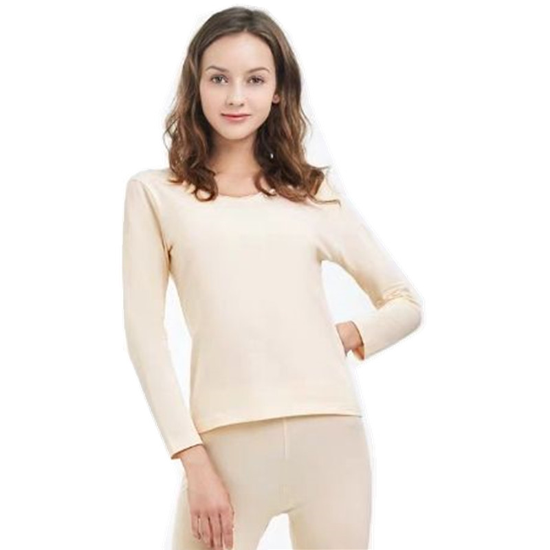 Three-shot skin-relieving elastic Lycra cotton warm autumn clothes sanitary pants cotton wool pants thin bottoming men's and women's trousers one-piece top