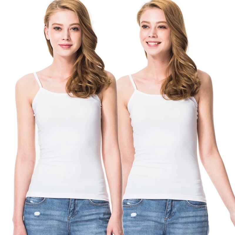 2 fitting three-gun harnesses vest leka cotton female pure color inner hitch undershirt can be externally worn with small harnesses blouses