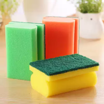 Magic wipe cleaning decontamination and descaling wipe tools color I-shaped scrub magic washing pot sponge