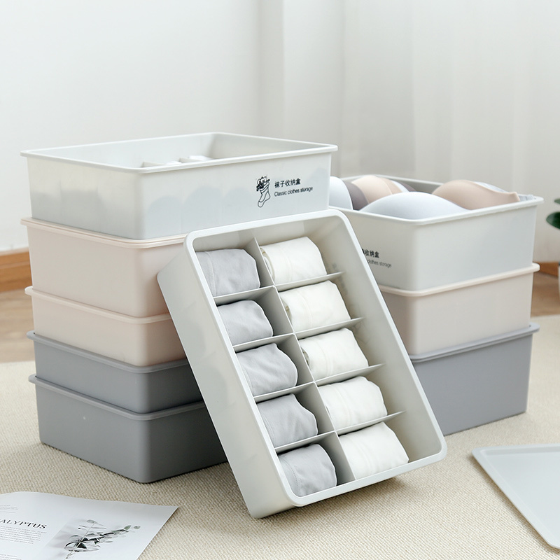 Underwear socks containing box lingerie box Superimposed Plastic Bra Finishing Box Containing Box of Pants Intake