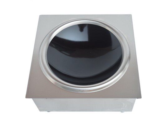 New embedded electromagnetic small frying oven high-power commercial induction cooktop 3500w Commercial induction cooktop 3500w concave surface