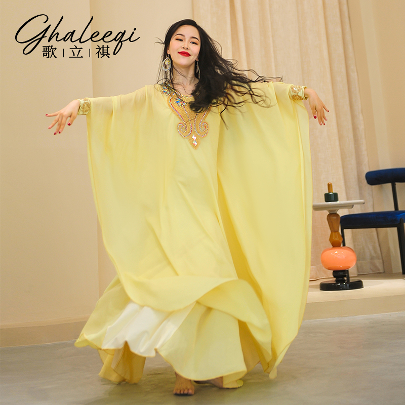 Song Liqi 2022 new belly dance Persian Gulf throw-dance Khaleegy Harry Girobe competition to play out