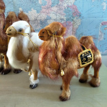 Simulation animal model camel Xinjiang characteristic art crafts home decorations desktop ornaments props gifts