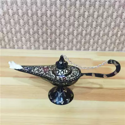 Home decoration ornaments Aladdin magic lamp Pakistan Bronze Handicraft wishing lamp copper decoration