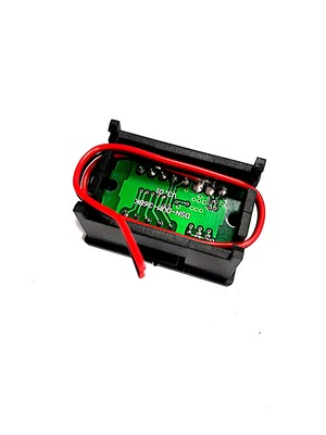 Tie Shell 0,36 -INCH Двухнологический показатель напряжения постоянного тока таблица напряжения DC Дисплей таблица цифровой таблица напряжения