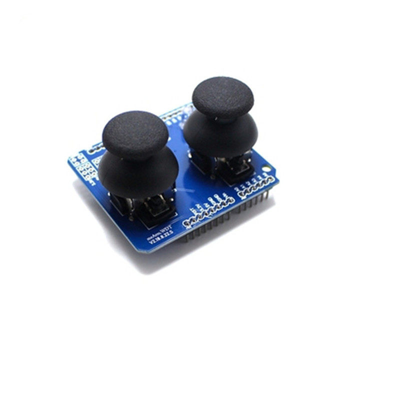 电子积木 双路PS2游戏摇杆按键模块 JoyStick兼容UNO R3
