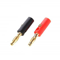 4MM Lantern Head Gold Plated Banana Plug Test Plug Lantern Type Four Page Banana Type