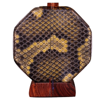 Xinghai musical instrument red iron pigeon 8713 Zhonghu professional mahogany Zhonghu six-petal bone-inlaid rotating shaft Zhonghu ethnic musical instrument