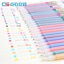 Dot stone pk5000 color hand account fiber pen 24 36 color students with neutral pen water Hook pen watercolor pen