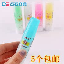 Dot stone transparent jelly color 25g glue stick Student Manual solid glue crystal color solid glue big glue stick 25g
