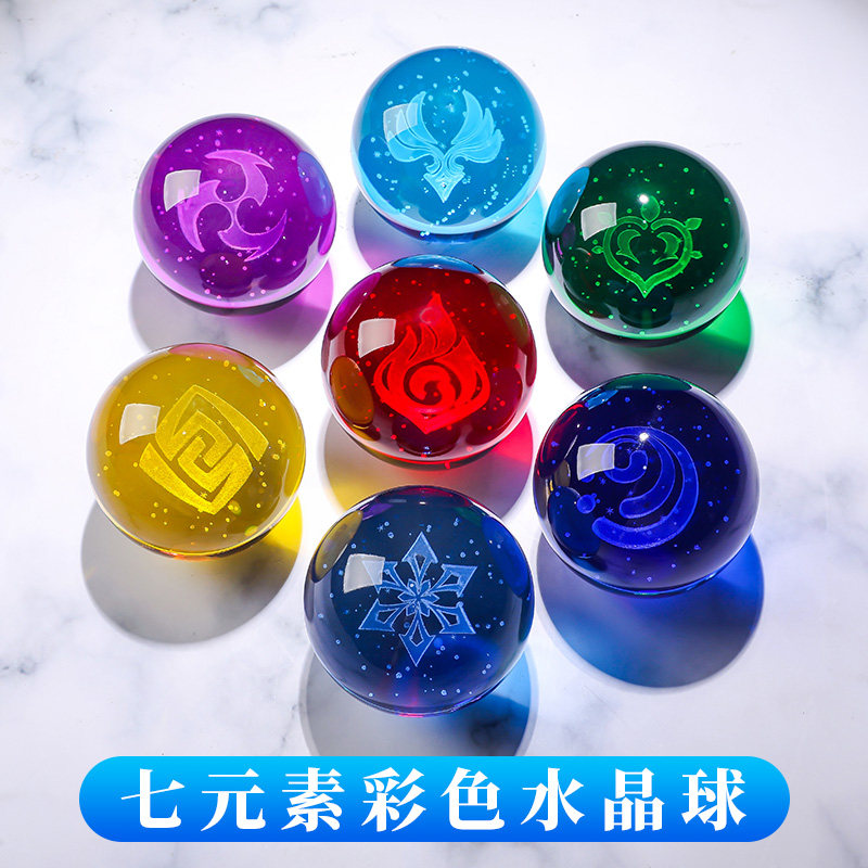nezha & ao bing crystal ball ornament fengshen anime collectible figurine nezha & ao bing crystal ball ornament fengshen anime collectible figurine