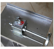 Manual air volume control valve Double-headed screw air valve actuator Turbine worm handwheel air valve actuator