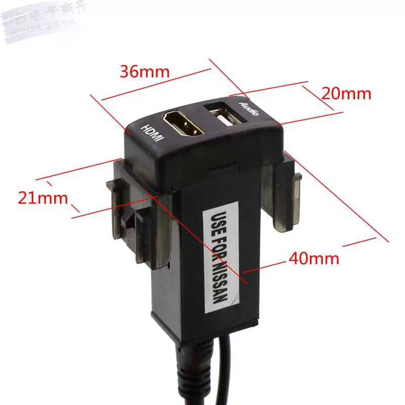 Qashqai Tower Langpaladin Toule car HDMI HD мультимедийный интерфейс USB аудио вход без повреждений установка