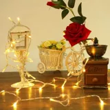 Открытый открытый лагерь светодиодные светодиодные лампы анти -перемешивающейся световые спотыкание звездных лагерей атмосфера атмосфера шампур