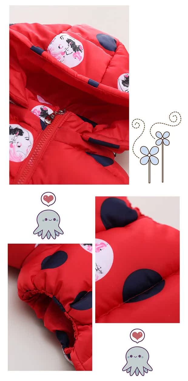 Áo vest nữ mùa đông 2018 mới ấm áp dày lên áo khoác cotton vest vest Hàn Quốc áo gile thu đông cho bé trai