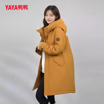 [Time and Space Dao Yu Collaboration]Duck Duck Long down Jacket 2025 New Unisex Parka Workwear Jacket