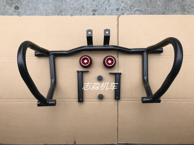 Xunlong V8 Retro Engine Guard New Fenghuo Motorcycle Bumper Shenju 312 Guard Bar Anti-Fall Bar