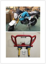 Little monkey Wangjiang big doll silver steel mini joint spring breeze baboon motorcycle guard bumper front bumper