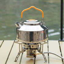 Amazons best selling stainless steel outdoor kettle coffee pot camping teapot portable outdoor camping boiling water