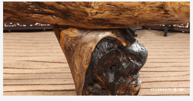Wannian root root khắc bàn cà phê cánh gà bằng gỗ bàn trà gốc cây khắc bàn cà phê tổng thể gốc cây đặc gỗ - Các món ăn khao khát gốc bộ ghế gốc cây