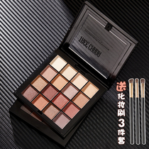 Thai TREECHADA16 color eye shadow plate ins Super Fire Flash beads Earth Color Matte Pearlescent waterproof parity students