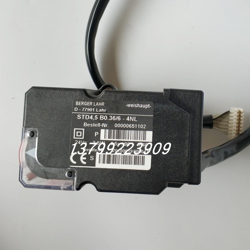 BERGER LAHR air door actuator STD4 5 B0 36 6-4NL servo motor weishaupt imports