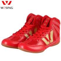 Nine Days Mountain Wrestling Shoes Martial Arts Sanda Fighting Fighting Shoes Breathable Mesh Beef Tendon Sole Shoes Wrestling Shoes Combat Boots