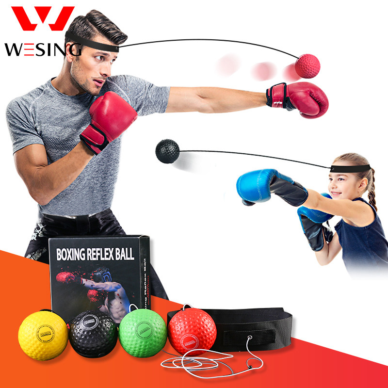 Jiu Rishan head wearing speed ball boxing Sanda fighting training equipment decompression head-mounted magic ball reaction ball
