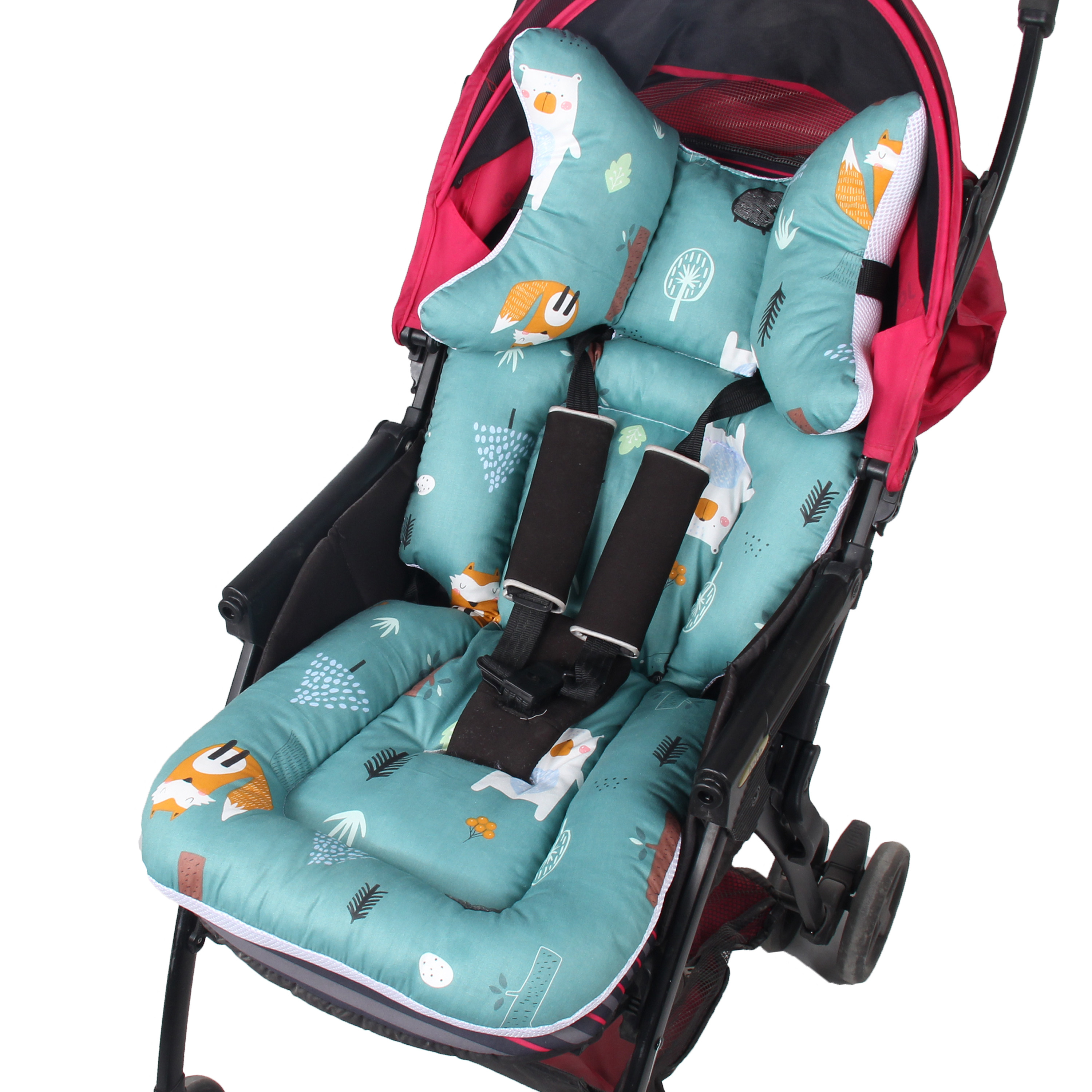 Good boy official flagship store Korean version stroller seat cushion cart cushion baby umbrella car cotton cushion sub-dining chair back cushion