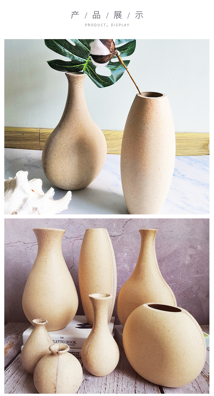 Trẻ em trưởng thành sáng tạo vật liệu thủ công phôi phôi DIY cha mẹ-con sản xuất gỗ bình hoa phôi phôi hoa trang trí khu vực nghệ thuật đồ chơi mầm non