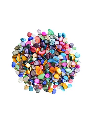 Shell San Granules Детские деть ручной работы сделайте аксессуары для натуральных материалов в детском саду региональные материалы