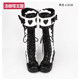 Round-toe LOLITA boots sweet lace bow ຮູບຫົວໃຈສູງ ເກີບ Lolita Princess 8166