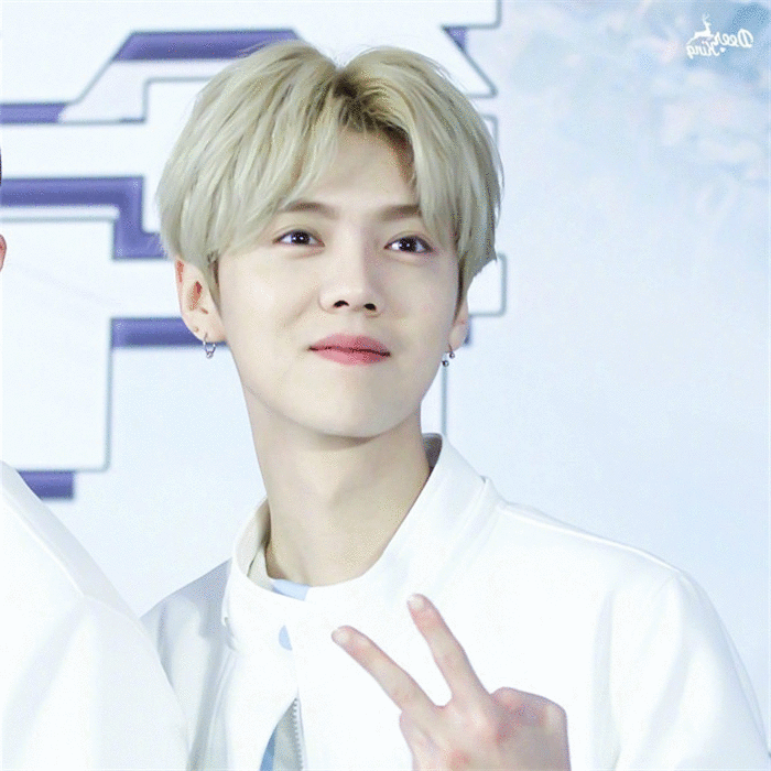 中分假发米白色男士短发鹿晗同款短直发韩版帅气逼真蓬松男生发型