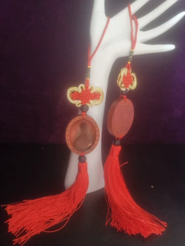 Резная китайская подвеска, защитный амулет, европейский стиль