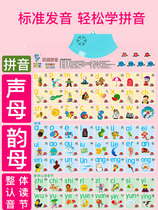 Childrens cognitive literacy 26 English alphabets have a voice according to the chart a full set of confession wall stickers