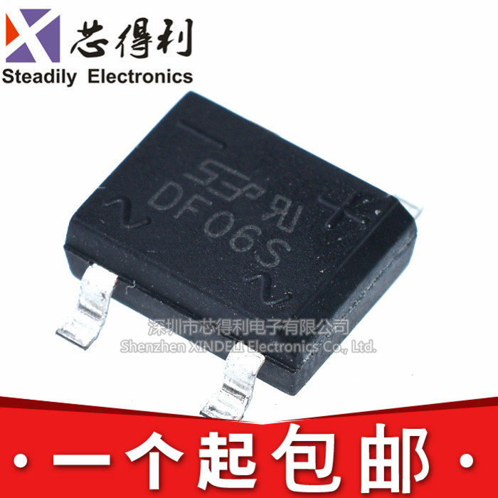 Straight shot DF06S patch 4 feet rectifier bridge DF06S power rectifier bridge stack spot