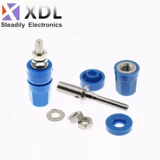 Банановая сокет M4*36 Post Prope 4mm Banana Socket 20a -проводная терминальная терминала банановая заземляющая почка