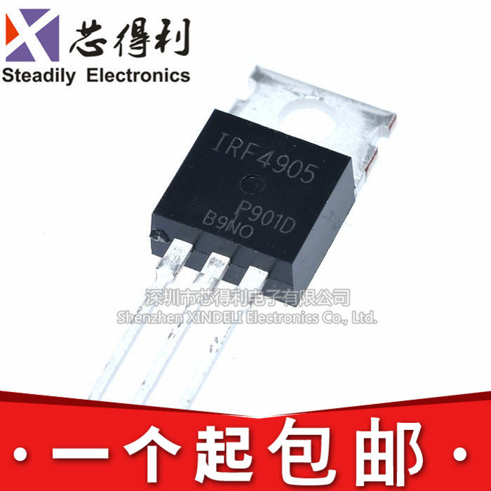 The new IRF4905 IR direct plug TO-220 field effect pipe IRF4905PBF 74A 55V 200W