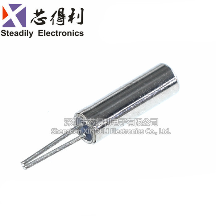 Cylindrical 2*6mm (32 768KHz) Quartz Crystal 32768 Passive Crystals 2X6