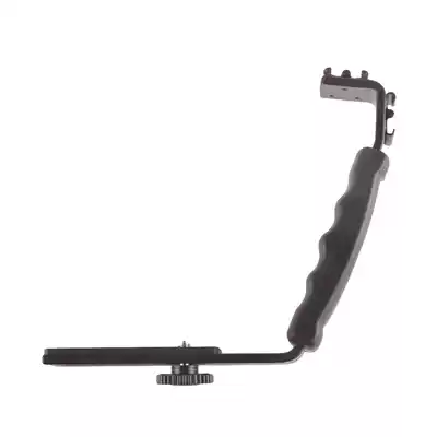 Kalio flash DV bracket Camera holder Single L-shaped bracket bilateral hot shoe seat one piece on behalf of the hair