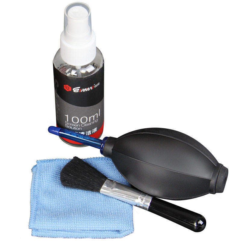 Rima single-eye camera cleaning kit lens cleaner liquid water lens cloth lens brush air blowing KT804