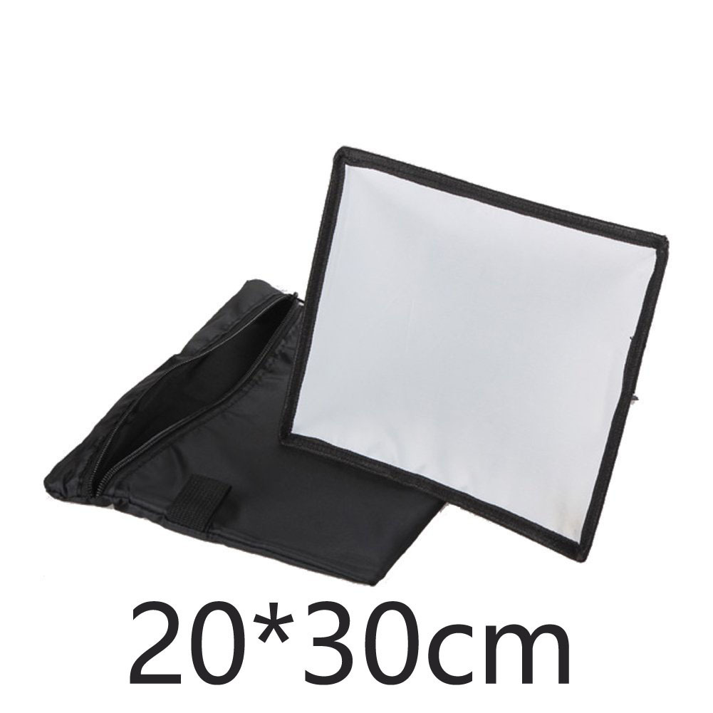 Kaliou Single Eye Camera Machine Suction lamp soft light cover external flash light cover 20 * 30cm square cloth cover