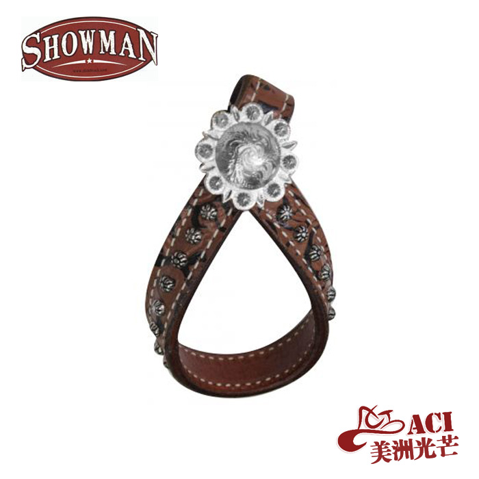 American imported Showman Low Head Leather Fixed Circle Brast Circle American Light 175609