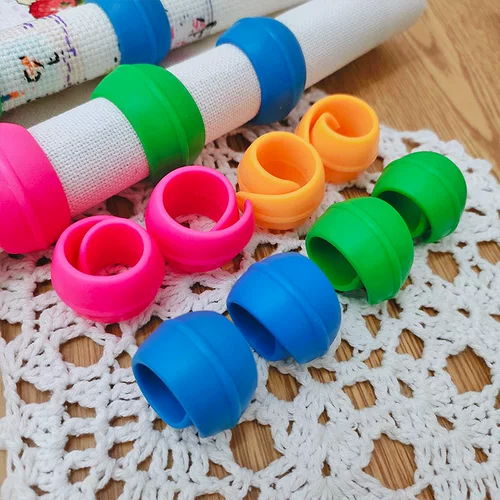 阿芙十字绣 Силиконовый фиксационный зажим -скрещенный