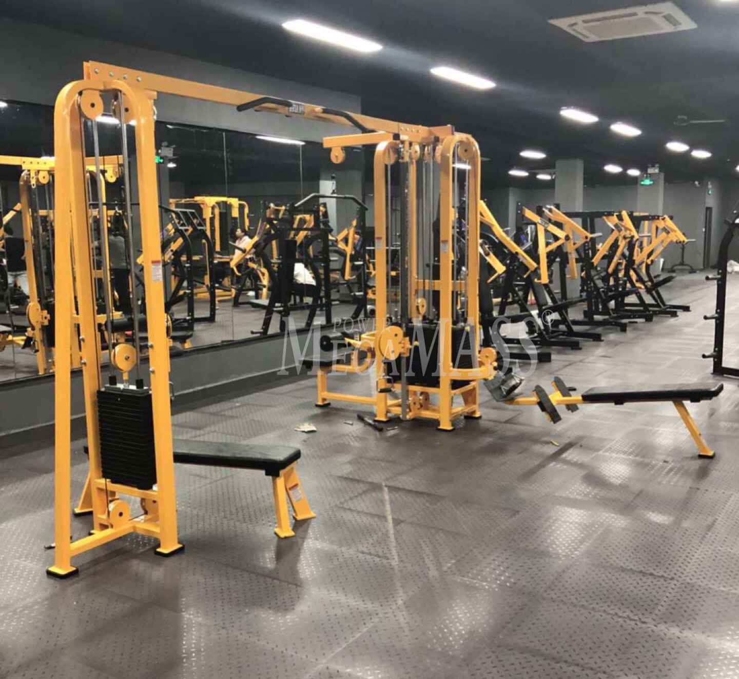 Hummer fitness equipment 5 station Bird Trainer integrated training high drop - down clamp chest low pull back