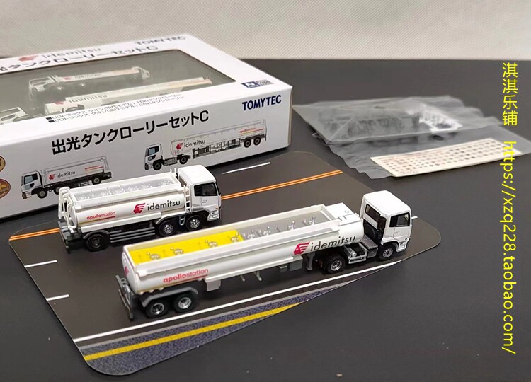 Модель машины tomytec㊣1：150n比例 出光油罐车槽车 2款套装组合b